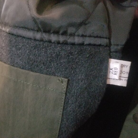London Fog Outerwear 2 in 1 green 2X jacket - Picture 10 of 12